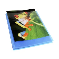 Exacompta KreaCover - Porte vues personnalisable - 40 vues - A4 - bleu