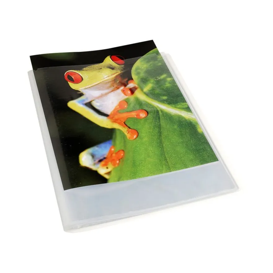 Exacompta KreaCover - Porte vues personnalisable - 40 vues - A4 - cristal