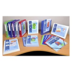 Exacompta Kreacover Chromaline - Classeur à anneaux personnalisable - Dos 40 mm - A4 Maxi - pour 225 feuilles - disponible dans différentes couleurs