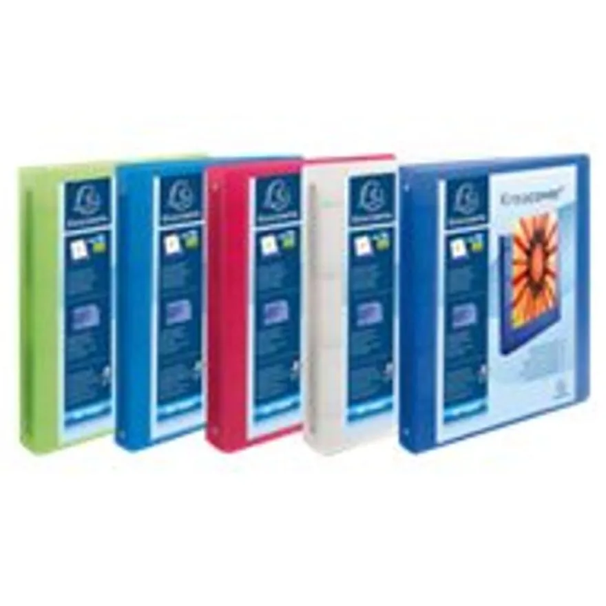 Exacompta Kreacover Chromaline - Classeur à anneaux personnalisable - Dos 40 mm - A4 Maxi - pour 225 feuilles - disponible dans différentes couleurs