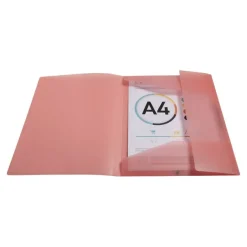 Exacompta Kreacover Pastel - Chemise personnalisable à rabats - A4 - disponible dans différentes couleurs