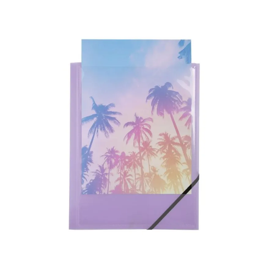 Exacompta Kreacover Pastel - Chemise personnalisable à rabats - A4 - disponible dans différentes couleurs
