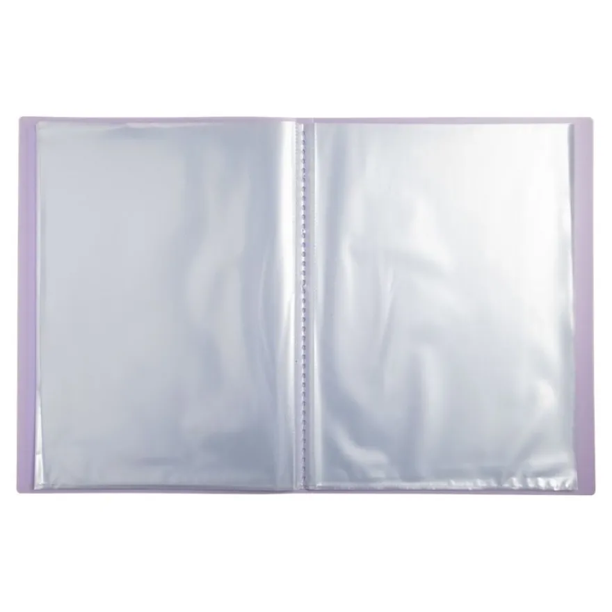 Exacompta Kreacover Pastel - Porte vues personnalisable - 80 vues - A4 - disponible dans différentes couleurs