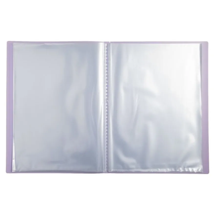 Exacompta Kreacover Pastel - Porte vues personnalisable - 60 vues - A4 - disponible dans différentes couleurs