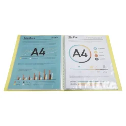 Exacompta Kreacover Pastel - Porte vues personnalisable - 60 vues - A4 - disponible dans différentes couleurs