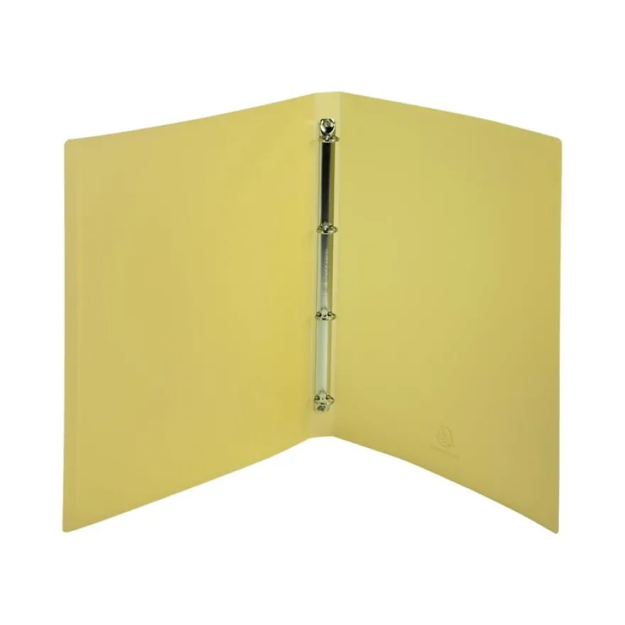 Exacompta Kreacover Pastel - Classeur 4 anneaux personnalisable - Dos 20 mm - A4 - pour 140 feuilles - disponible dans différentes couleurs