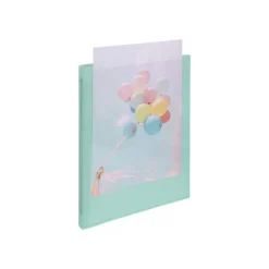 Exacompta Kreacover Pastel - Classeur 4 anneaux personnalisable - Dos 20 mm - A4 - pour 140 feuilles - disponible dans différentes couleurs