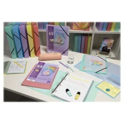 Exacompta Kreacover Pastel - Porte vues personnalisable - 40 vues - A5 - disponible dans différentes couleurs