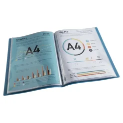Exacompta MAÏA - Porte vues recyclé - 100 vues - A4 - disponible dans différentes couleurs