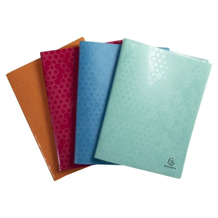 Exacompta MAÏA - Porte vues recyclé - 60 vues - A4 - disponible dans différentes couleurs