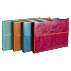 Exacompta MAÏA - Valisette trieur 6 compartiments - A4 - pour 200 feuilles - disponible dans différentes couleurs