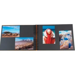 Exacompta Milano - Album photos 32 x 22 cm - 50 pages - orange