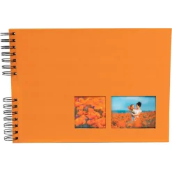 Exacompta Milano - Album photos 32 x 22 cm - 50 pages - orange