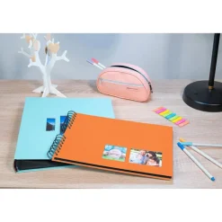 Exacompta Milano - Album photos 32 x 22 cm - 50 pages - orange