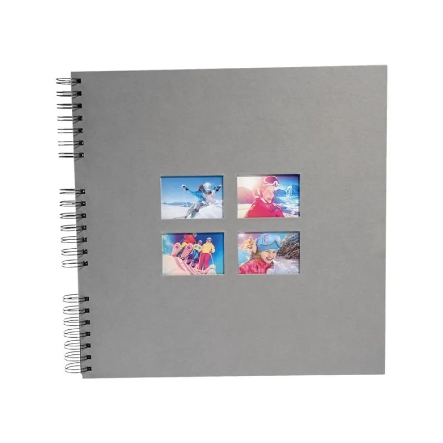 Exacompta Milano - Album photos 32 x 32 cm - 60 pages - gris