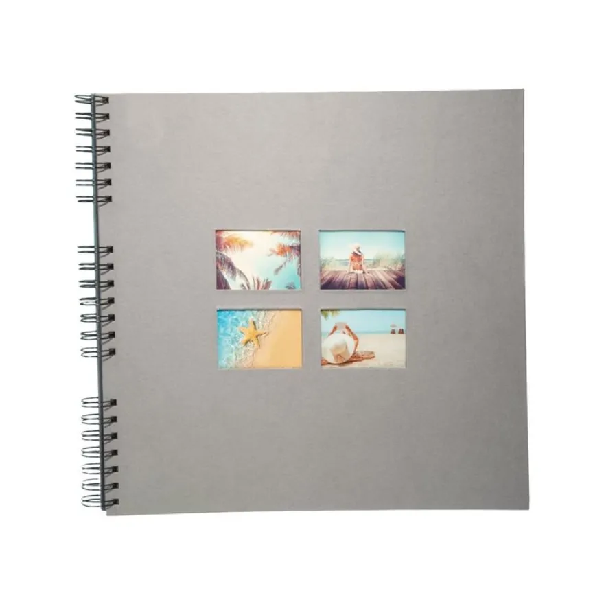 Exacompta Milano - Album photos 32 x 32 cm - 60 pages - gris