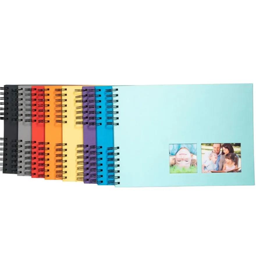 Exacompta Milano - Album photos 32 x 22 cm - 50 pages - bleu