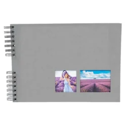 Exacompta Milano - Album photos 32 x 22 cm - 50 pages - gris