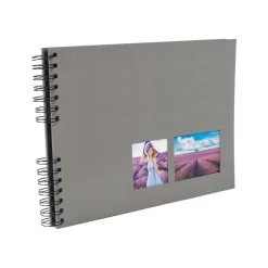 Exacompta Milano - Album photos 32 x 22 cm - 50 pages - gris