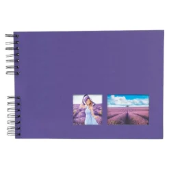 Exacompta Milano - Album photos 32 x 22 cm - 50 pages - violet