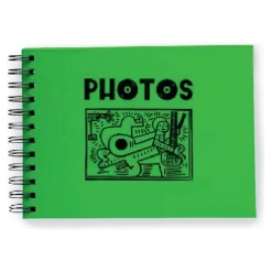 Exacompta Musicart - Album photo spiralé - 50 pages - 23 x 16 cm - vert