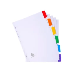 Exacompta Nature Future - Intercalaire 6 positions - A4 Maxi - carte blanche