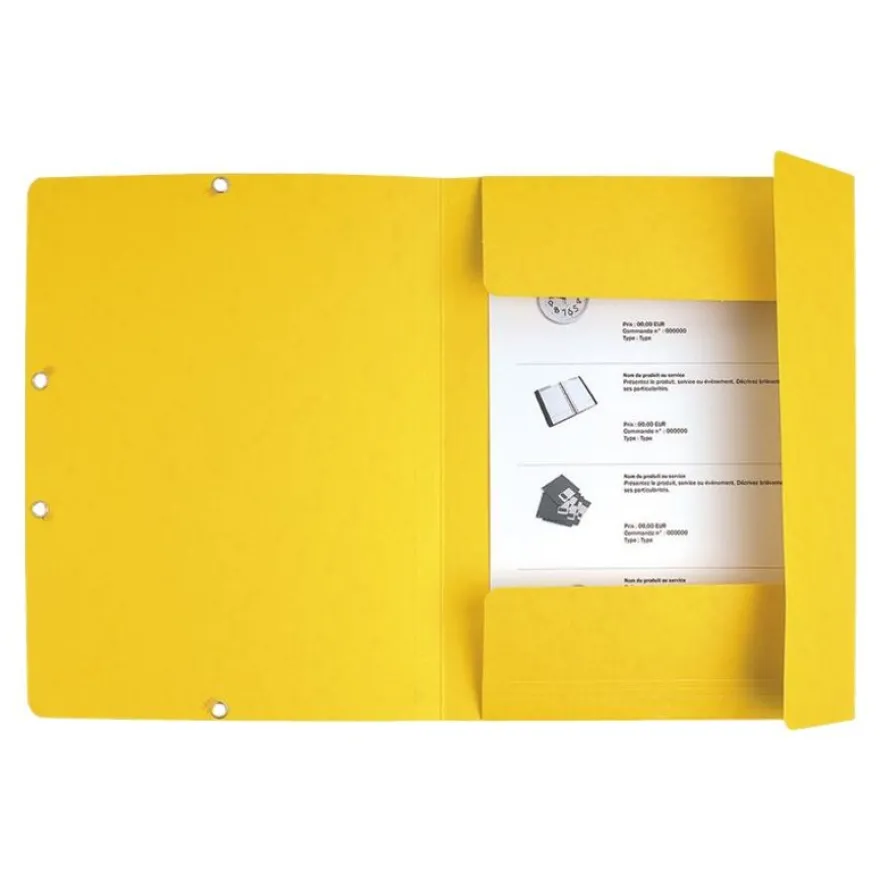 Exacompta Nature Future - Chemise à 3 rabats - A4 - pour 250 feuilles - disponible dans différentes couleurs