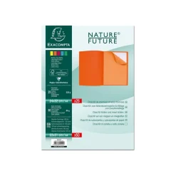 Exacompta Nature Future - 25 Chemises + 50 sous-Chemises - 210 + 80 gr - couleurs assorties