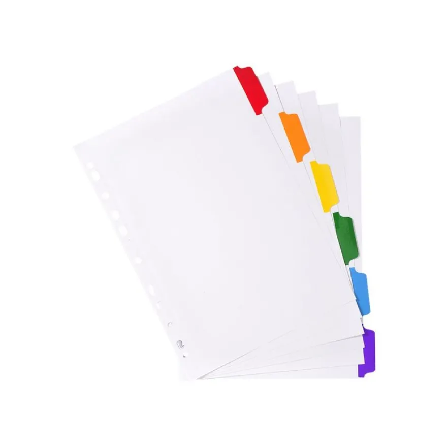 Exacompta Nature Future - Intercalaire 6 positions - A4 - carte blanche