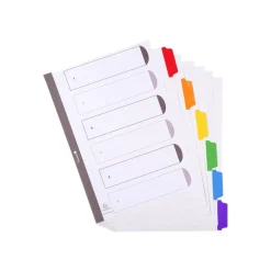 Exacompta Nature Future - Intercalaire 6 positions - A4 - carte blanche