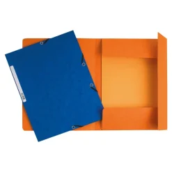 Exacompta Nature Future - 10 Chemises à 3 rabats - A4 - pour 250 feuilles - couleurs assorties