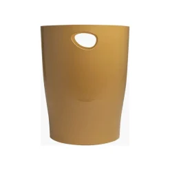 Exacompta Neo Deco - Corbeille à papier 15L - or cuivré