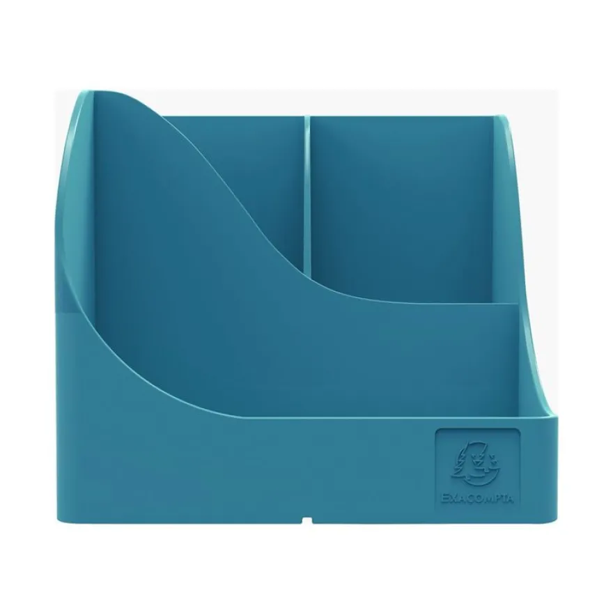 Exacompta NeoDeco - Pot à crayons- bleu caranrd
