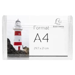 Exacompta Office - Porte-document mural pour A4 horizontal