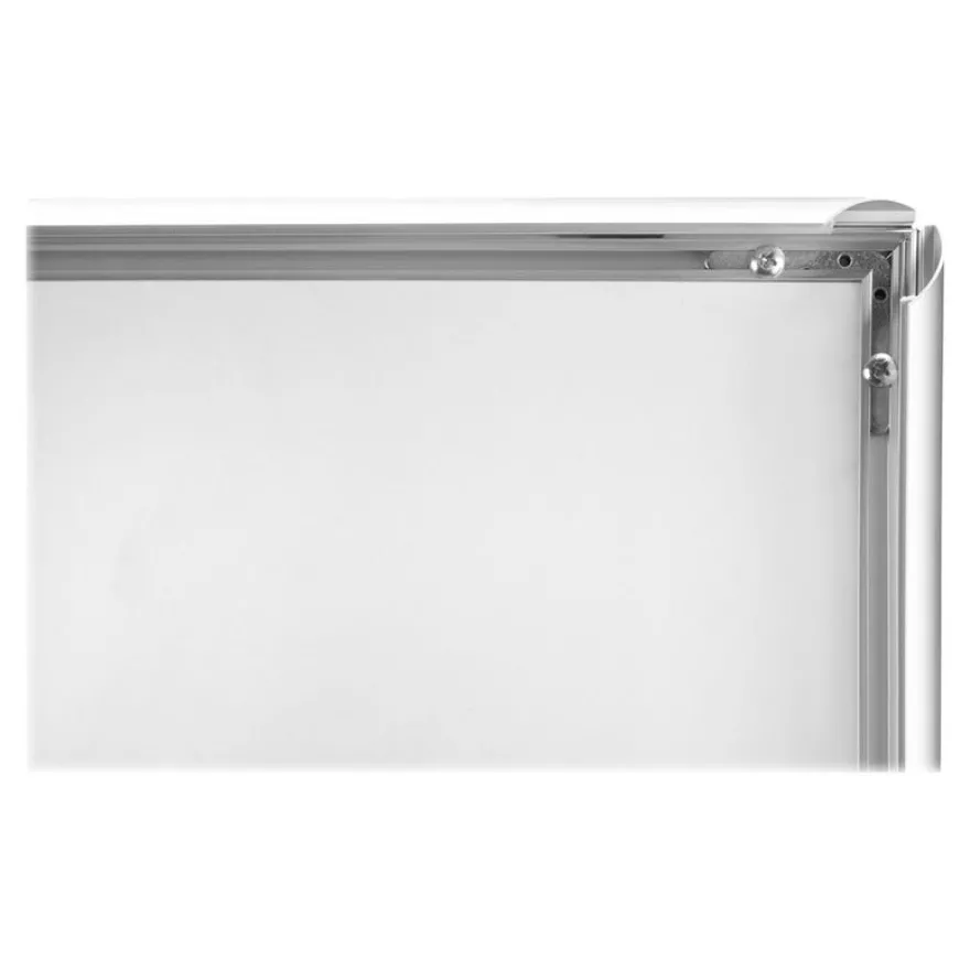 Exacompta Office cadre - Cadre mural clipsable pour A4 - aluminium/cristal
