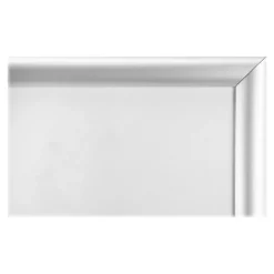 Exacompta Office cadre - Cadre mural clipsable pour A4 - aluminium/cristal