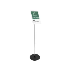 Exacompta Office Exascreen présentoir - pour A4 - noir, clair, aluminium