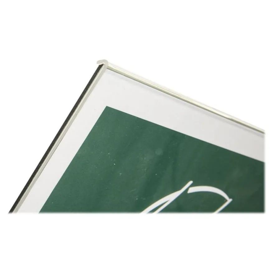 Exacompta Office Exascreen présentoir - pour A4 - noir, clair, aluminium