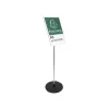 Exacompta Office Exascreen présentoir - pour A3 - noir, clair, aluminium