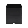 Exacompta Pen Cube Ecoblack - Pot à crayons magnétique - noir