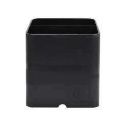 Exacompta Pen Cube Ecoblack - Pot à crayons magnétique - noir