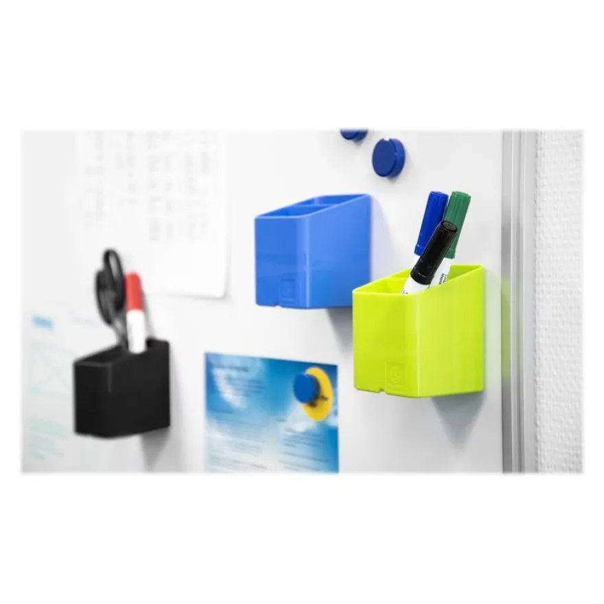 Exacompta Pen Cube Iderama - Pot à crayons magnétique - vert anis