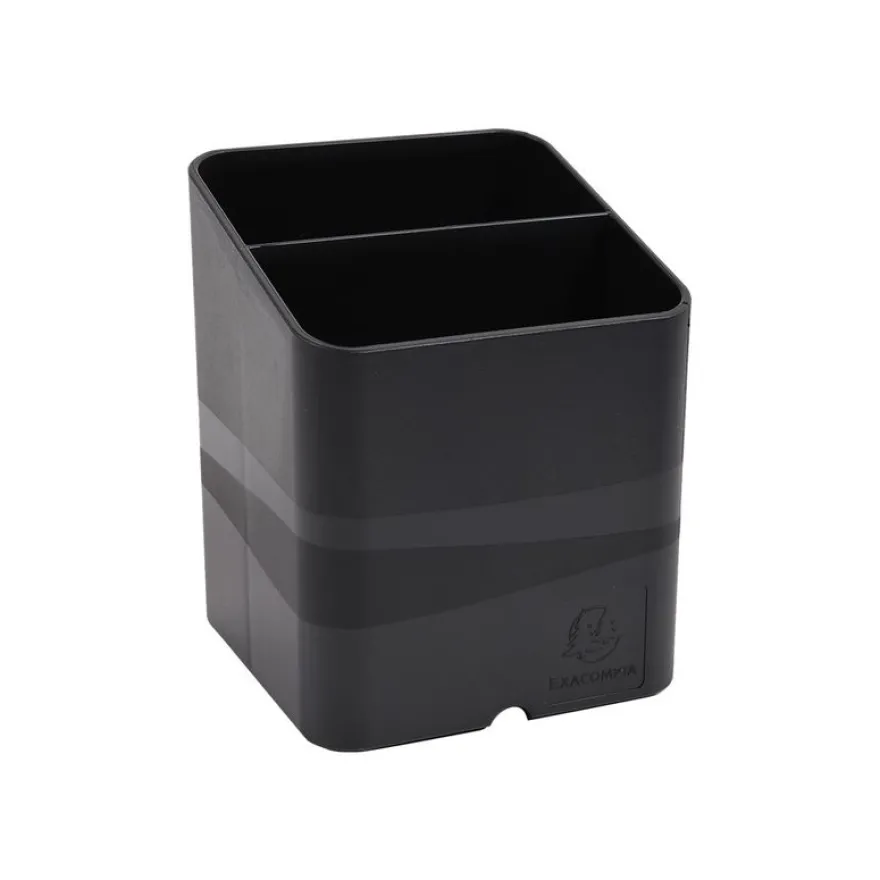 Exacompta PEN-CUBE Ecoblack - Pot à crayons noir