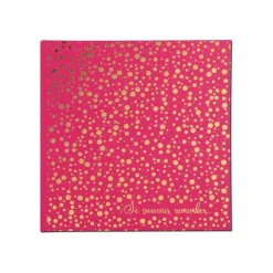Exacompta Plum' - Album photos 25 x 25 cm - 30 pages - framboise