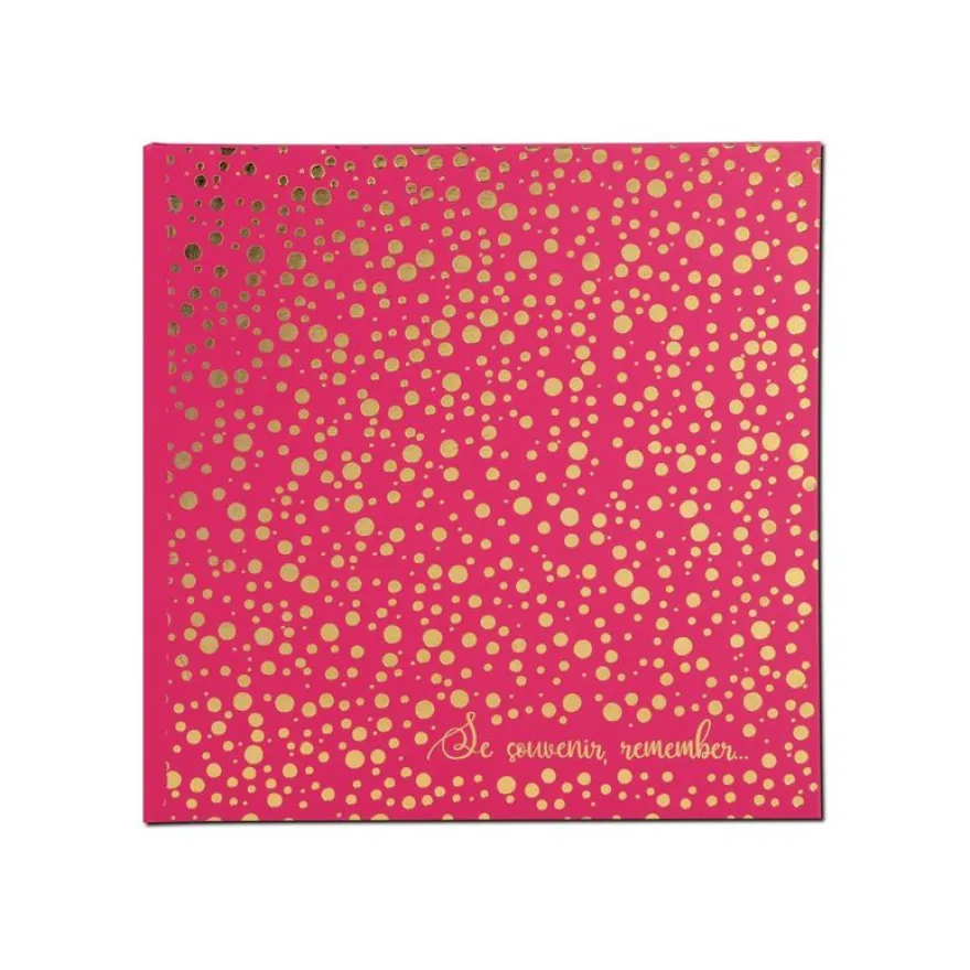 Exacompta Plum' - Album photos 25 x 25 cm - 30 pages - framboise