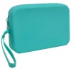 Exacompta Pochette Silicone Titane 18,5×12×3,5 cm – Couleurs Assorties