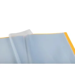 Exacompta Protège-documents A4 Jaune 120 Vues – Polypropylène Souple Opak – Porte-vues Résistant pour Classement