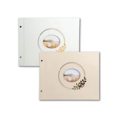 Exacompta Ringflower - Album photo - 40 pages - 37 x 29 cm - blanc