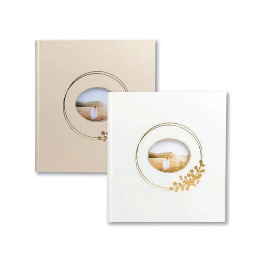 Exacompta Ringflower - Album photo - 60 pages - 29 x 32 cm - latte