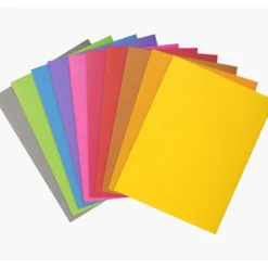 Exacompta Rock"s - 50 Chemises + 10 gratuites - 210 gr - couleurs assorties